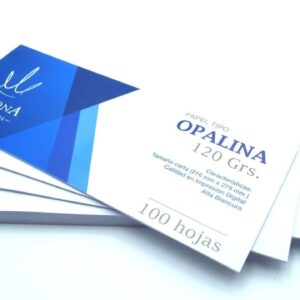 BOND TIPO OPALINA PAPEL CARTA BLANCO 120G PLATINUM <br> <p style="font-size: 12px;">SKU: (BOPCBP)</p>